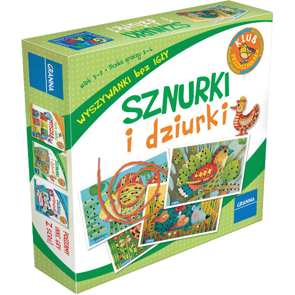 Sznurki i dziurki, gra planszowa, GRANNA