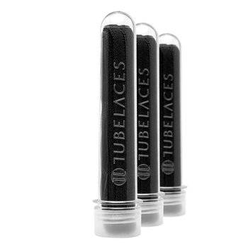 Sznurowadła Tubelaces - Flex Lace Black (130 Cm) - Inna marka