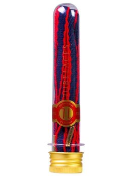 Sznurowadła Tubelaces - Gold Rope Hook Up Navy/Red (130 Cm) - Inna marka