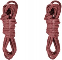 Sznurówki BRĄZOWE Sznurowadła 90 cm ŚREDNIE OKRĄGŁE 3,5 mm BAWEŁNIANE G9-08