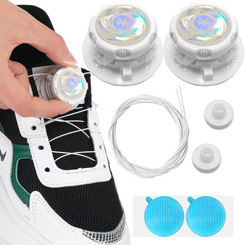 SZNURÓWKI DO BUTÓW AUTOMATYCZNE OBROTOWE BEZ WIĄZANIA SZNUROWADŁA TYPU BOA 120 Cm - JUST-DEAL