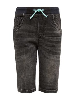 Szorty jeansowe chłopięce, bermudy, grafitowe, Tom Tailor - Tom Tailor
