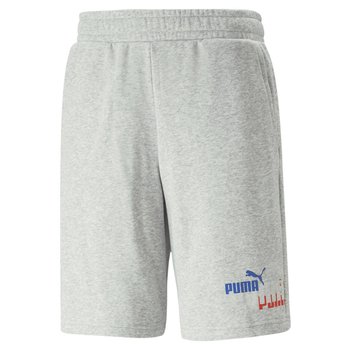 Szorty męskie Puma ESS+ Logo Power 10'' szare 67517104-XL - Puma