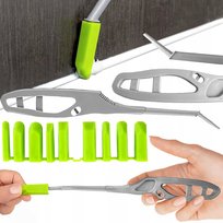 Szpachelka do Silikonu Nakładania Wygładzania Fug Spoin Aplikatory Zestaw 9szt.