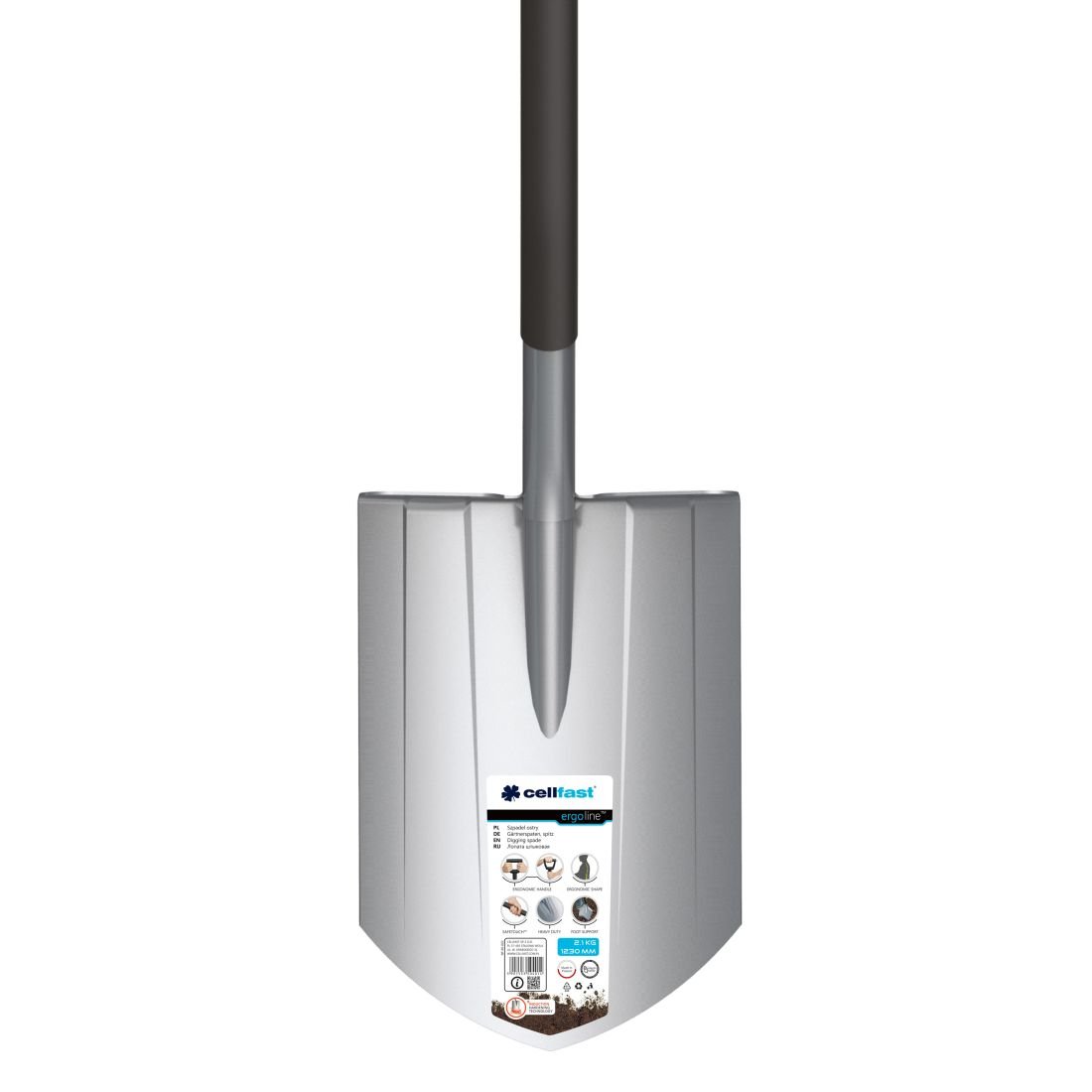 Szpadel ostry CELLFAST 40-002, 123 cm