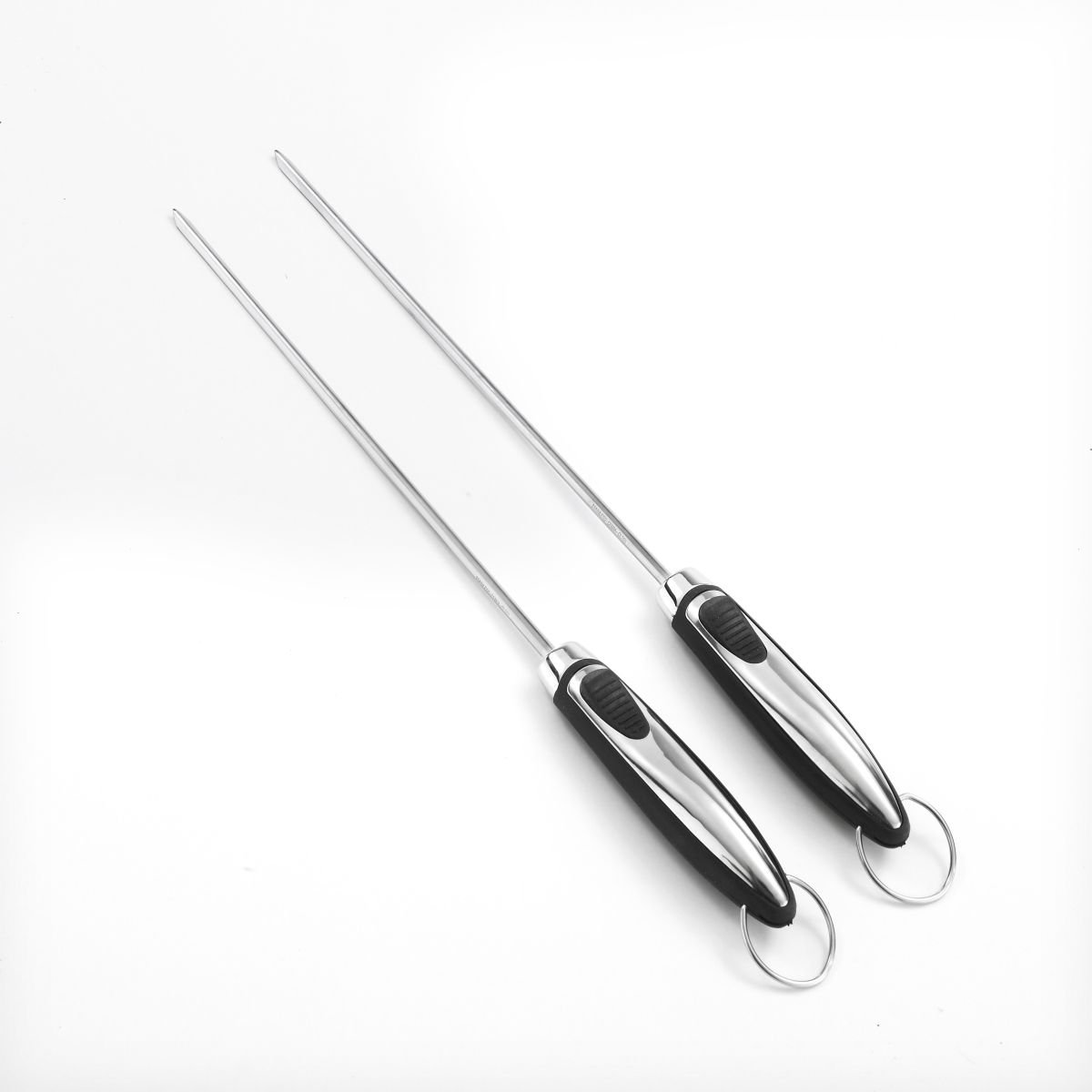 Szpilka na szaszłyk LANDMANN 13427, stal szlachetna, 42 cm, 2 szt