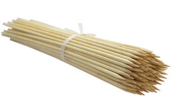 Szpilki bambusowe 35 cm 4 mm /500 szt/ , naturalne - DIXIE STORE