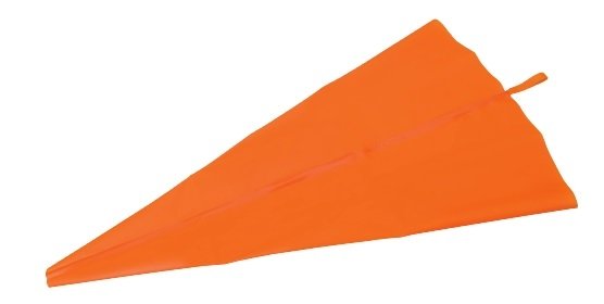 Szpryca silikonowa IBILI, pomarańczowa, 50 cm