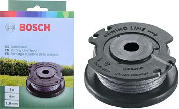Szpula głowica z nicią tnącą do podkaszarki EasyGrassCut Bosch o długości 4 m (1,6 mm) - Bosch