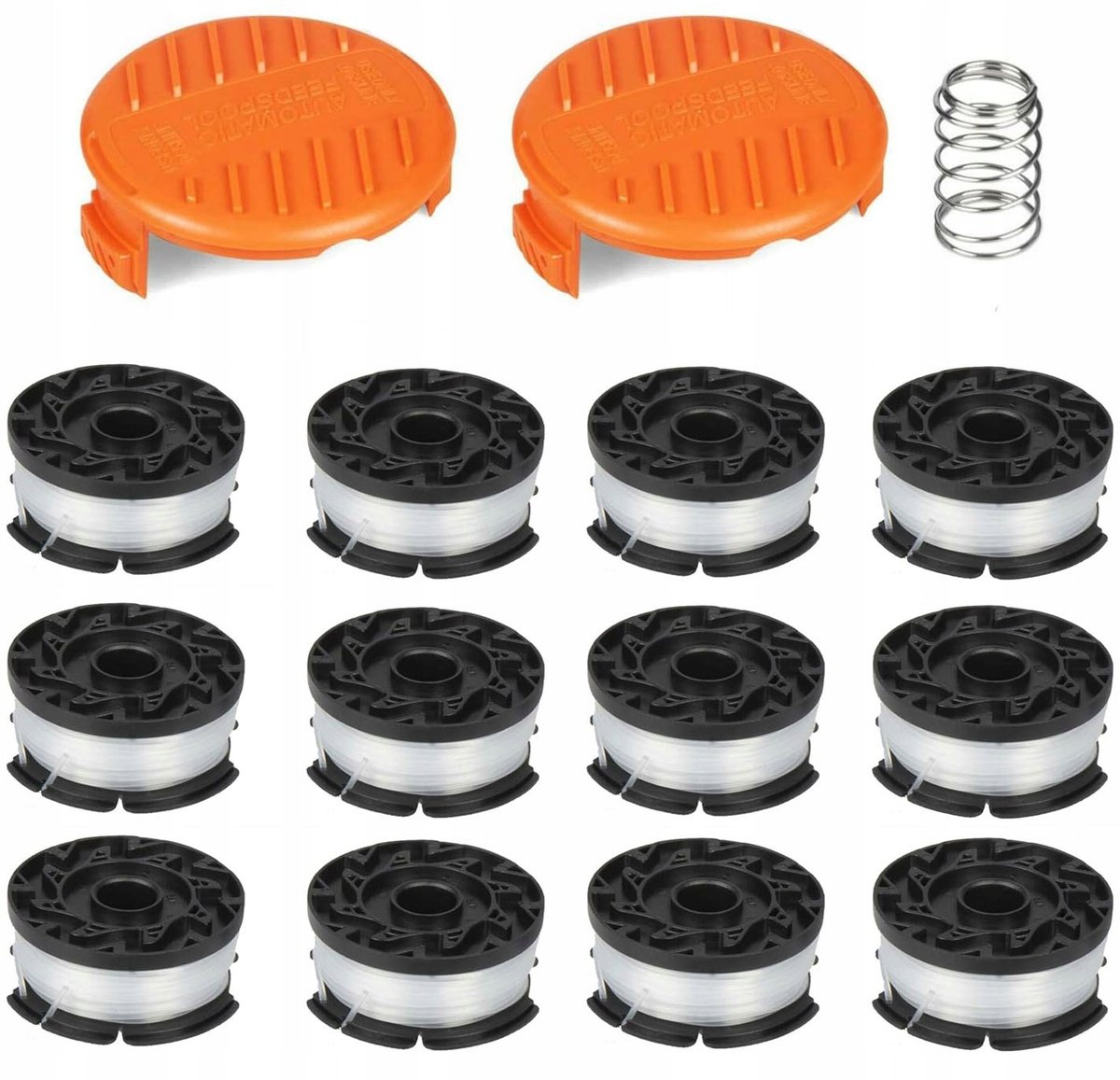 Szpula Podkaszarki do BLACK&DECKER Żyłka 1,65 mm | 12 szt Zestaw AF-100