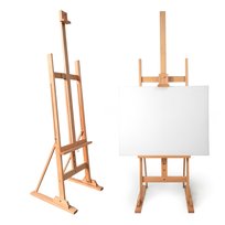 SZTALUGA DREWNIANA MALARSKA STUDYJNA DUŻA PLENEROWA PROFESJONALNA BUKOWA