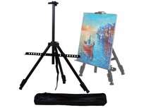 Sztaluga Malarska Do Malowania Aluminiowa Plenerowa Trójnożna + Etui 158Cm