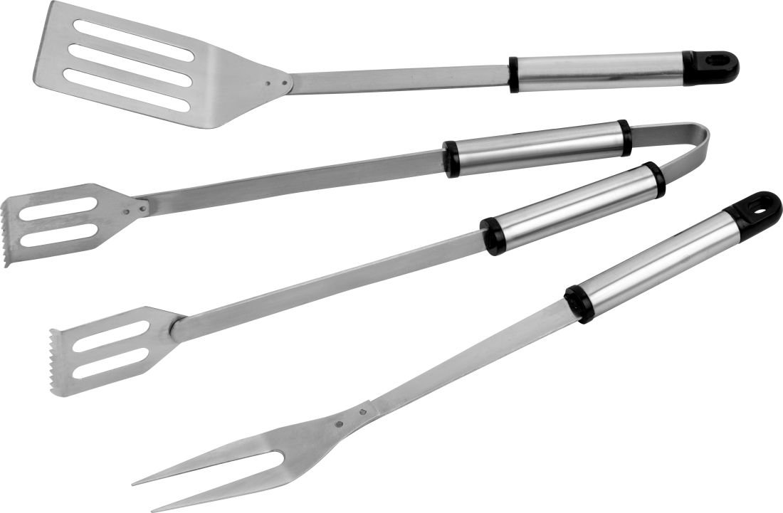 Sztućce do grilla ACTIVA Inox, 3 elementy