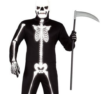 Sztuczna Kosa Śmierci Przebranie Halloween Śmierć Dodatek Do Stroju - ABC