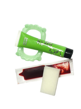 Sztuczna Krew Halloween Szczęka+Farba Fluo - Inna marka