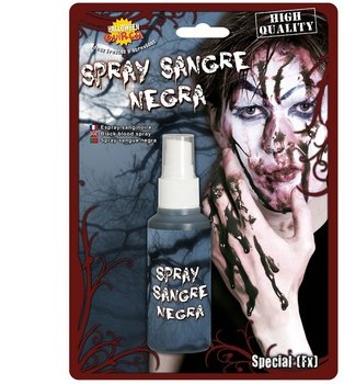 Sztuczna Krew W Sprayu Czarna 60Ml - Guirca