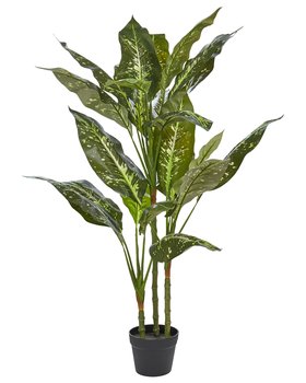 Sztuczna roślina doniczkowa 110 cm DIEFFENBACHIA - Beliani
