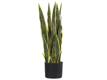 Sztuczna roślina doniczkowa 63 cm SNAKE PLANT - Beliani