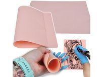 Sztuczna Skóra Do Nauki Tatuażu Dwustronna Skórka Beżowy Ciemny