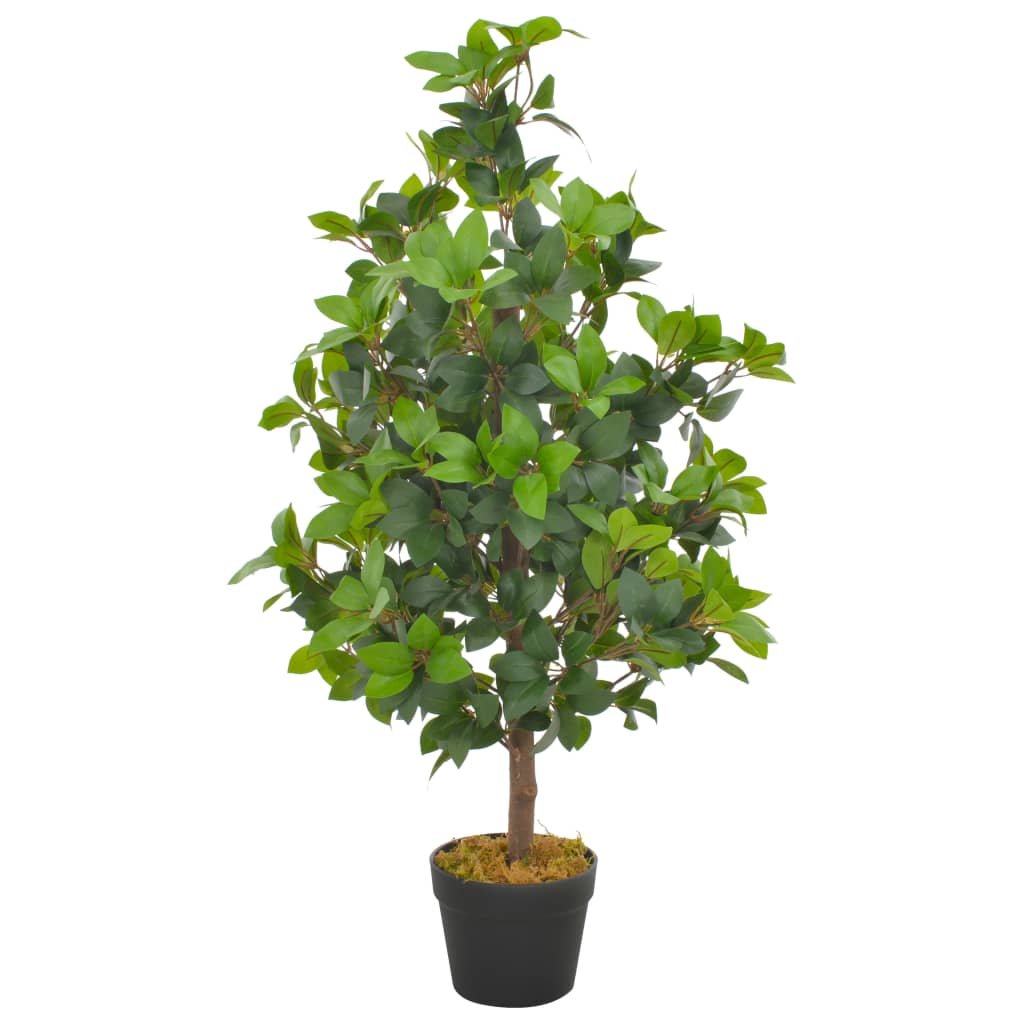 Sztuczne drzewko laurowe vidaXL, 90 cm