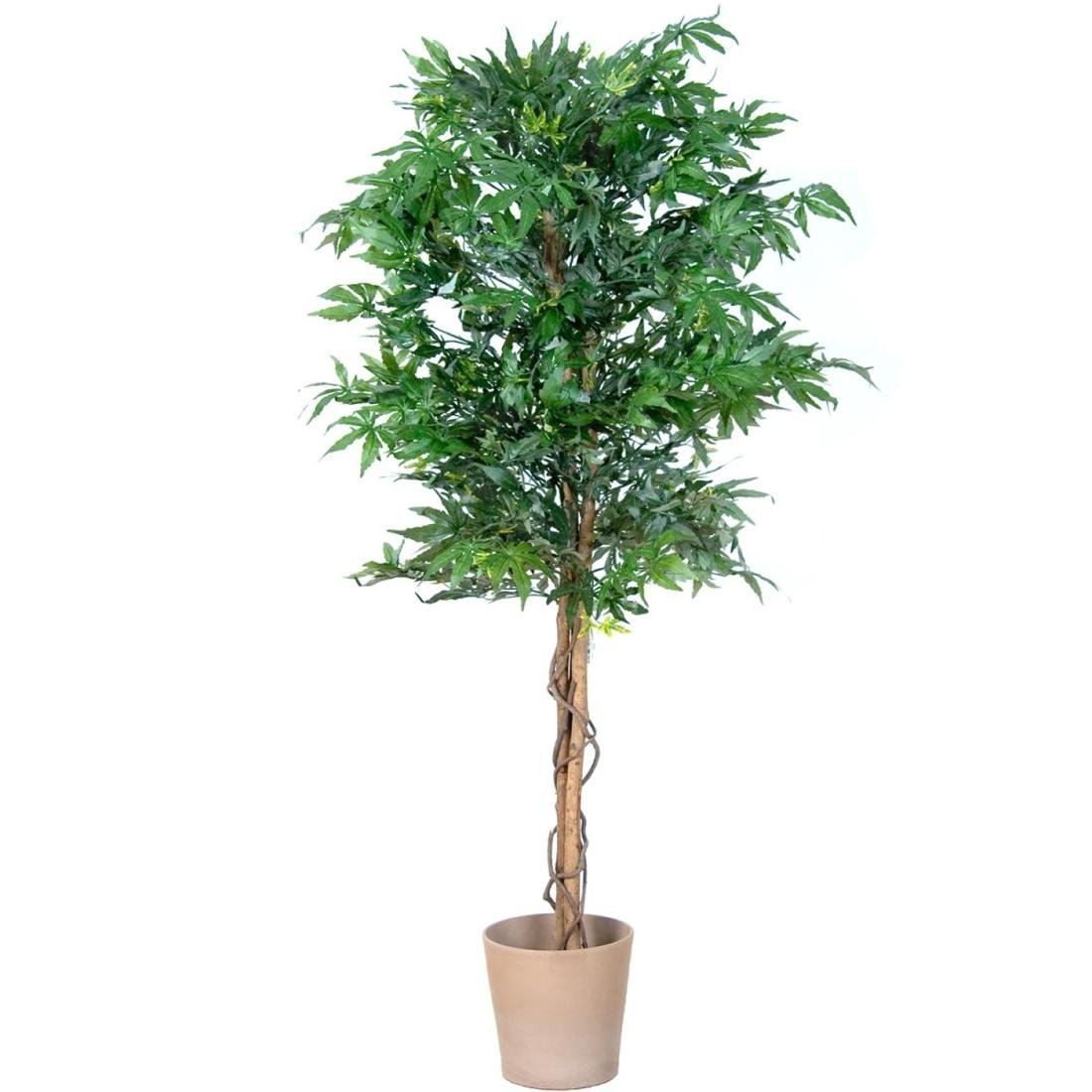 Sztuczne drzewko Marihuana, zielone, 150 cm