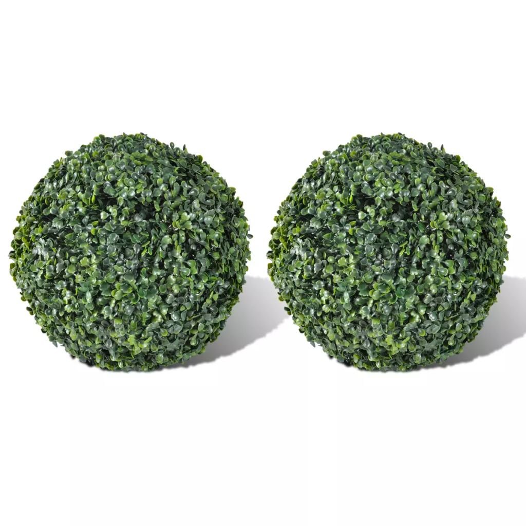 Sztuczne kule bukszpan 27 cm, 2 szt.