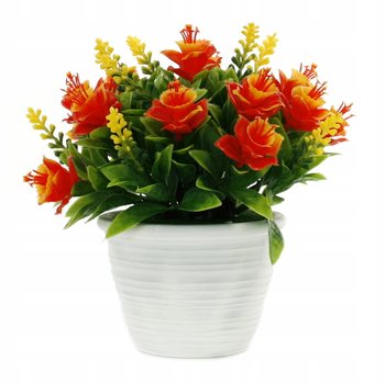Sztuczne Kwiaty W Doniczce Ozdobne Kwiatki 15cm - Midex