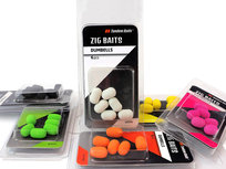 Sztuczne przynęty Zig-Dumbells  / 6 szt / żółty