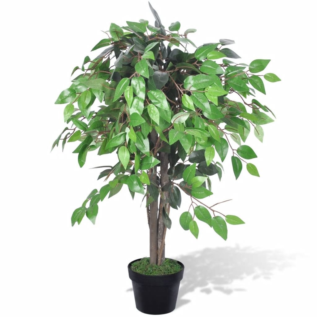 Sztuczny Fikus z donicą MWGROUP, 90 cm