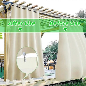 sztuk obciążników do zasłon zewnętrznych, worki z piaskiem do zasłon zewnętrznych o wadze 15 uncji, obciążniki do zasłon dolne Cu - Inny producent