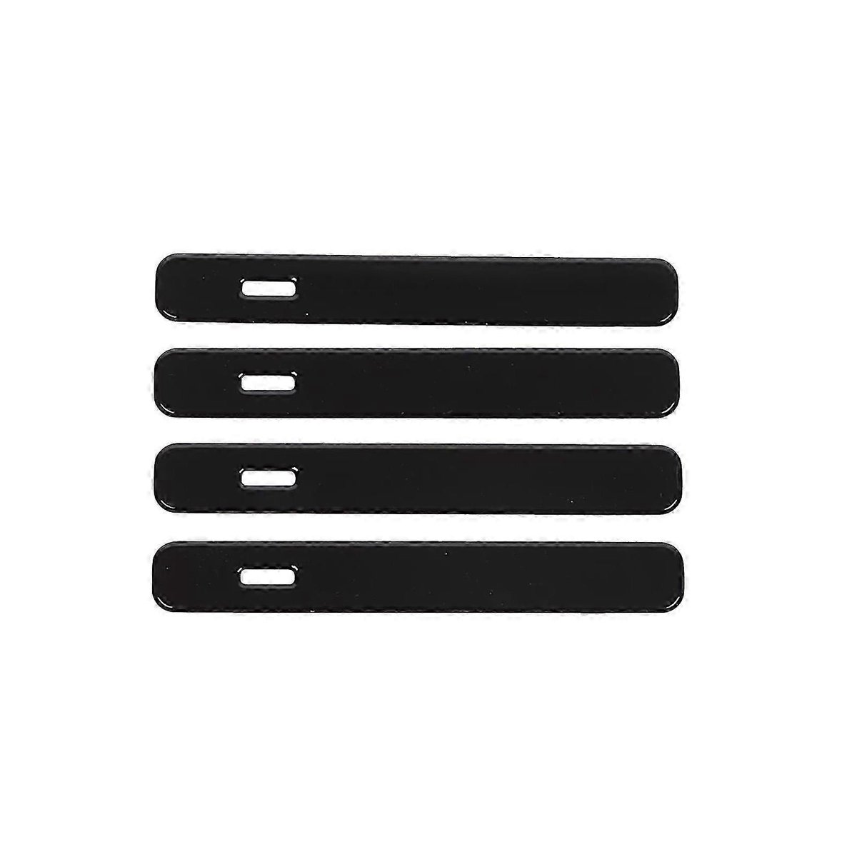 sztuki błyszczących czarnych osłon na klamki boczne do Land Rovera ...