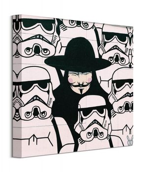 Szturmowiec i Vendetta - obraz na płótnie - Nice Wall