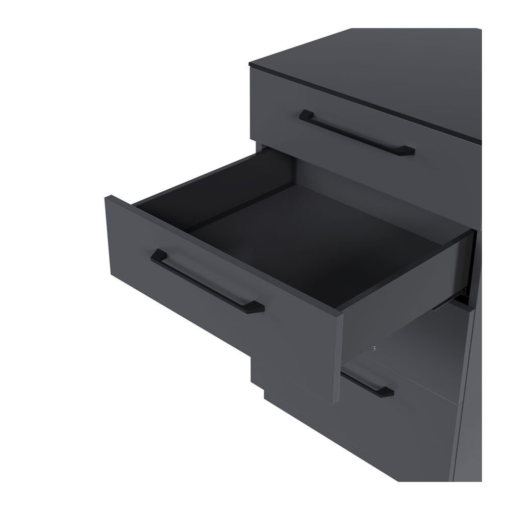 Szuflada REJS ULTRA BOX średnia H 118 L 450 grafit