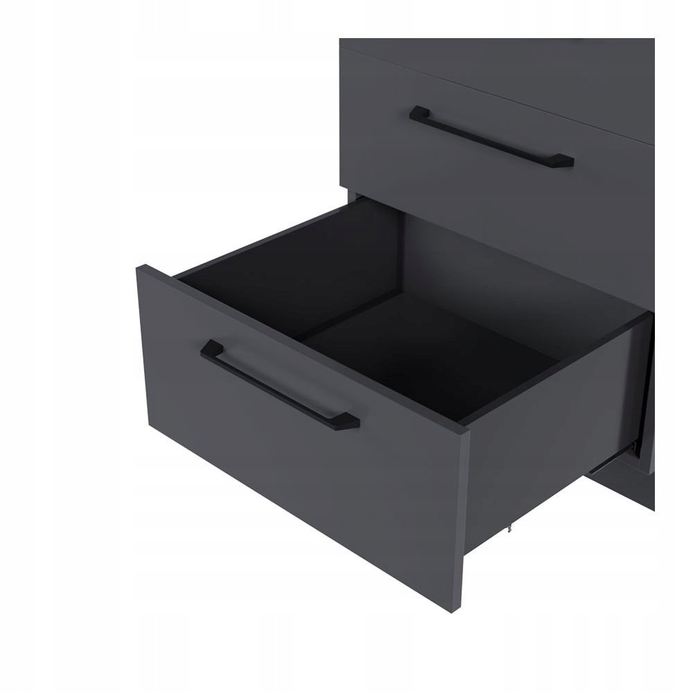 Szuflada REJS ULTRA BOX wysoka H 199 L 450 grafit