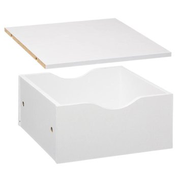 Szuflada z półką 31 x 31 x 16 cm, kolor biały - 5five Simple Smart