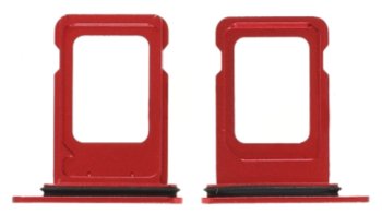 SZUFLADKA TACKA KARTY SIM DO iPhone 13 CZERWONY - Apple