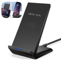 Szybka Ładowarka Bezprzewodowa Indukcyjna 15W Bounn do Iphone Android