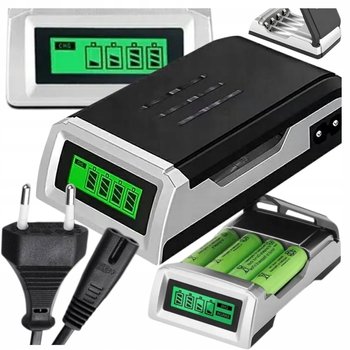 SZYBKA ŁADOWARKA DO AKUMULATORKÓW BATERII PALUSZKÓW AA i AAA AUTOMATYCZNA - Inny producent