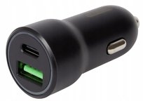 Szybka ładowarka samochodowa 20w do iphone usb c