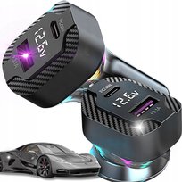 Szybka Ładowarka Samochodowa Usb-C 30w i Usb-A 15w do Gniazda Zapalniczki