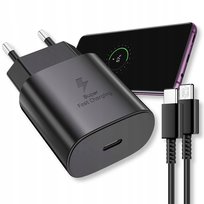 SZYBKA ŁADOWARKA SIECIOWA 25W FAST CHARGE DO TELEFONU + KABEL USB-C 1M