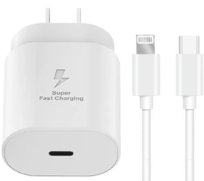 Szybka Ładowarka Smartiee 25W USB-C + Kabel USB-C-Lightning do iPhone, iPad, AirPods (Zestaw) Smartiee