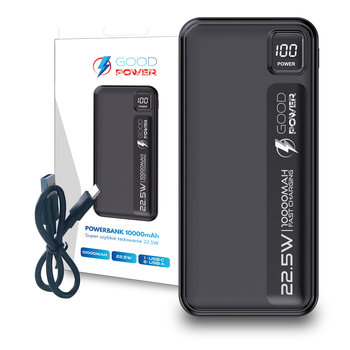 Szybki (22,5W) Powerbank do telefonu USBC/USBA 10000 mAh GOODPOWER - GOODPOWER