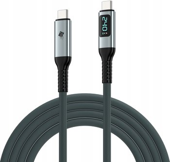 Szybki kabel do przesyłania danych 40Gbps USB4 4.0 Thunderbolt 3/4 LCD 1.2m - Electronica4u