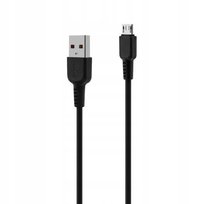 SZYBKI Kabel PC Micro USB VIDVIE DC09 1m HQ czarny Przewód do ładowania Telefonu Mikro USB