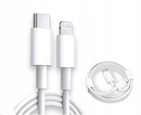 SZYBKI KABEL USB-C LIGHTNING DO ŁADOWANIA IPHONE 7 8 X 11 12 13 14 PRO MAX