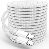 SZYBKI KABEL USB-C-USB-C MOCNY PRZEWÓD DO TELEFONU KOMPUTERA 100W PD 200cm