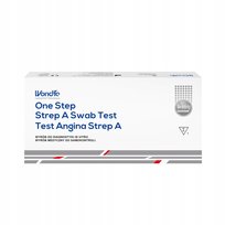 Szybki test Wondfo Strep A- Infekcja gardła Paciorkowce Angina Szkarlatyna