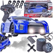 Szybkie Auto Zdalnie Sterowane 18km/h DRIFT Napęd 4x4 Dym LED Akumulator