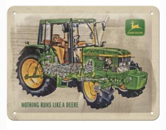 Szyld 15X20 John Deere - Model 6410 Cutaway - Nostalgic-Art. | Sklep ...